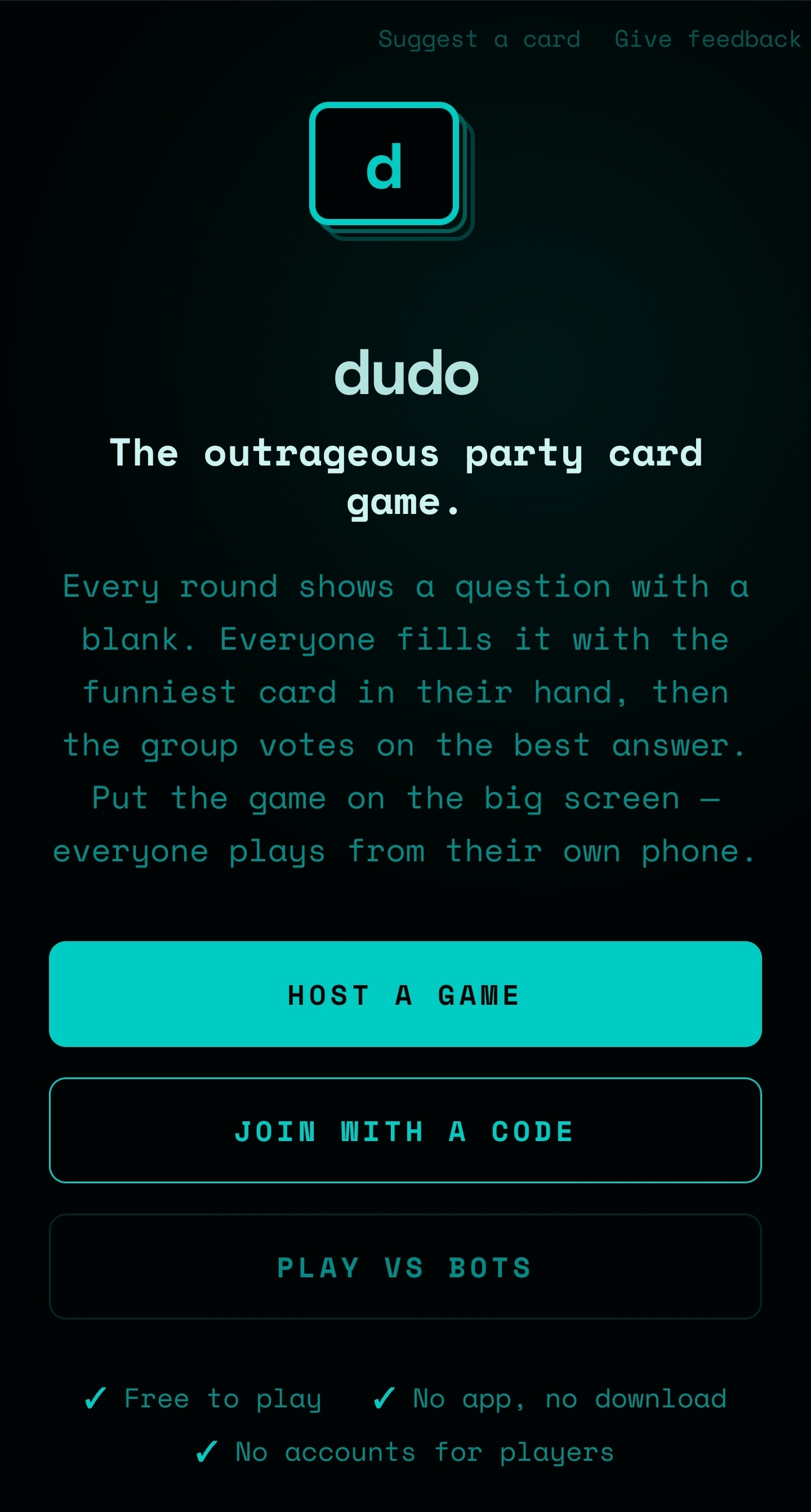 Dudo screenshot 1