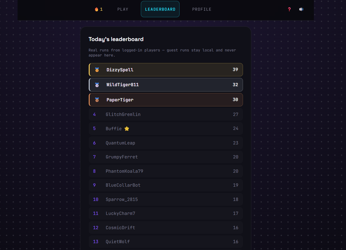 Pushdle screenshot 2