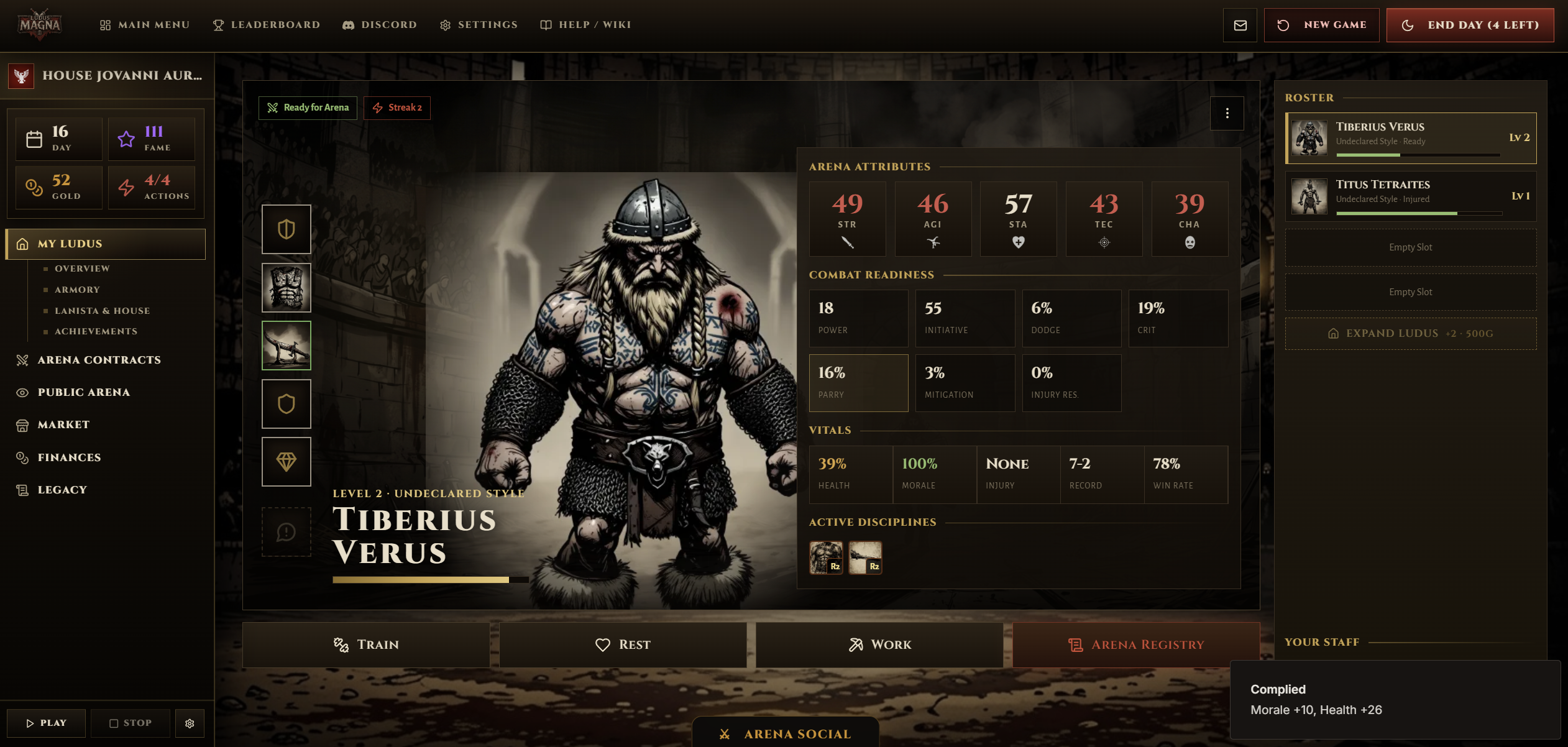 Ludus Magna screenshot 1