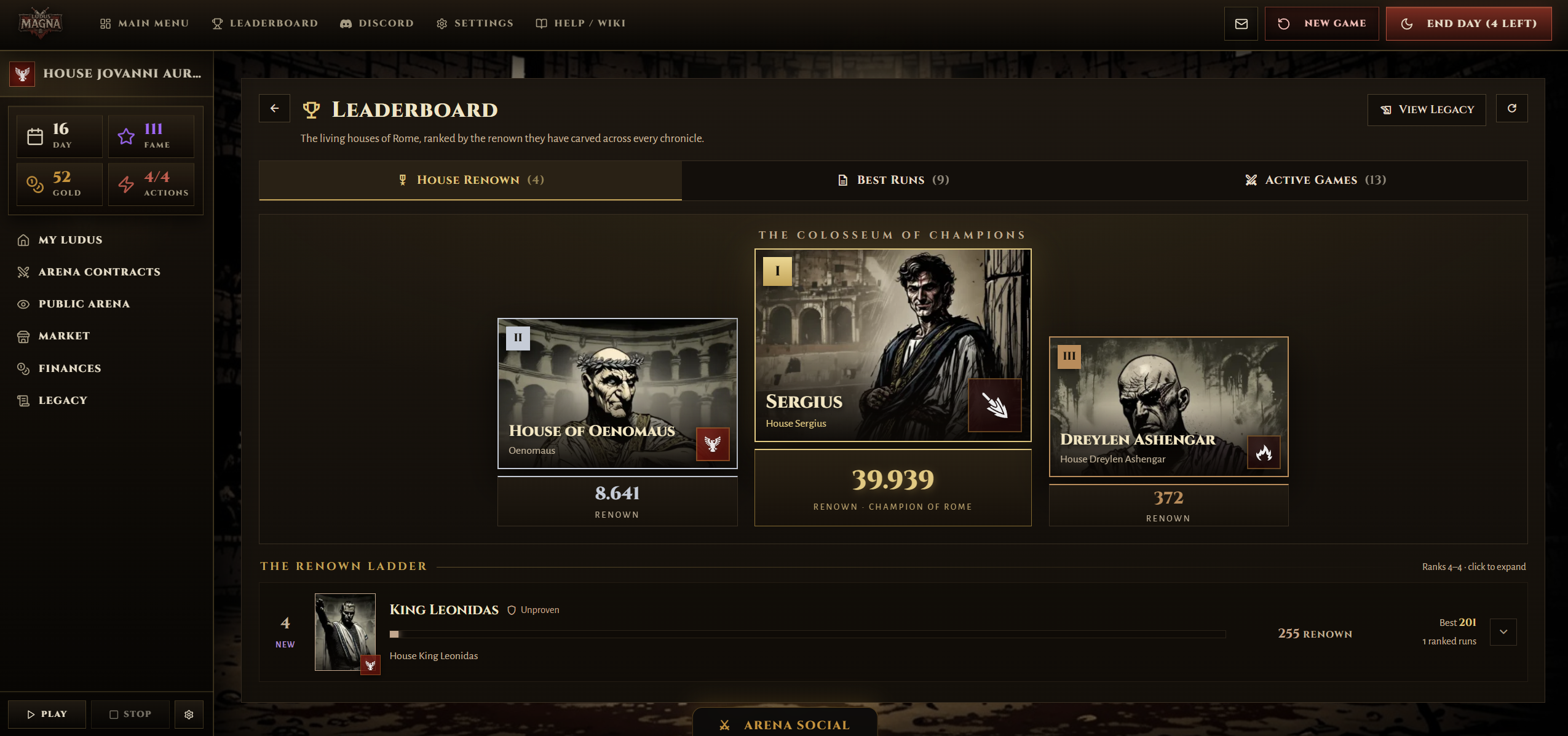 Ludus Magna screenshot 2