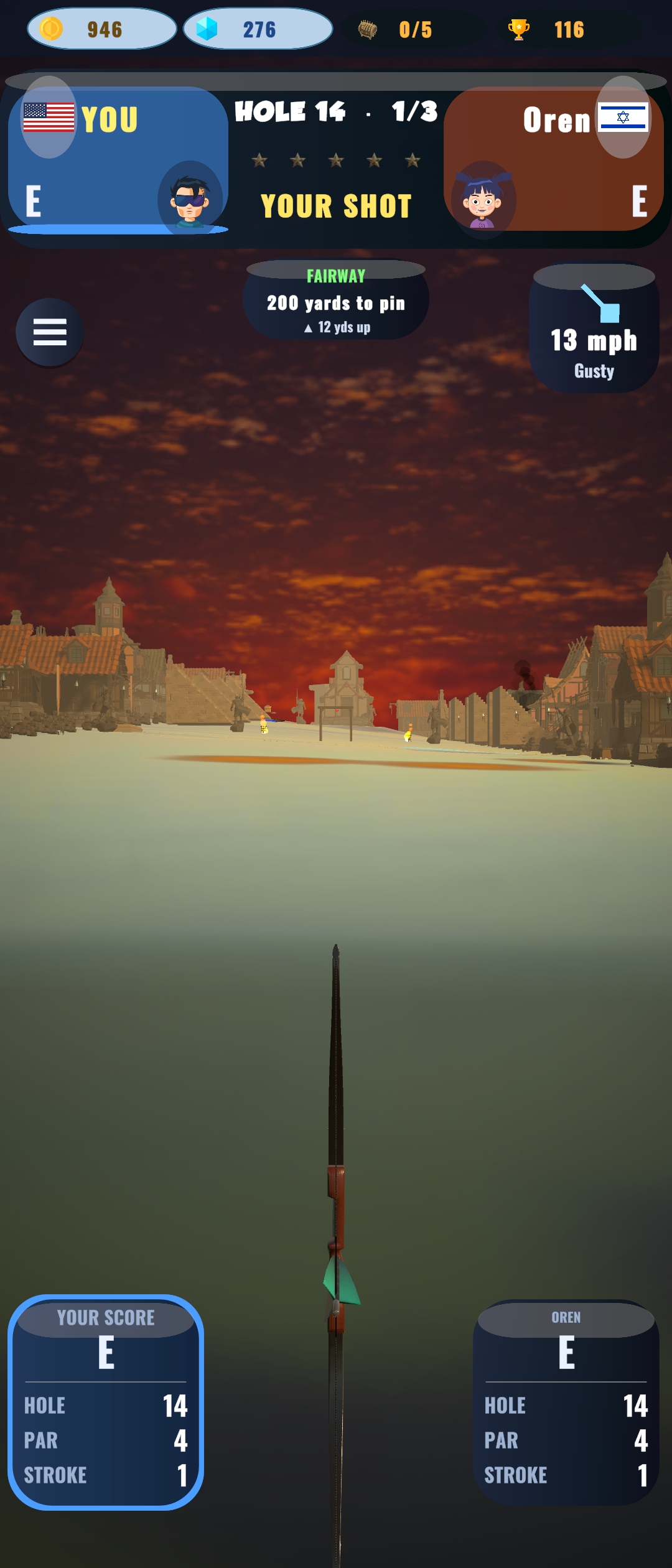 Arrow Links: Archery Golf screenshot 2