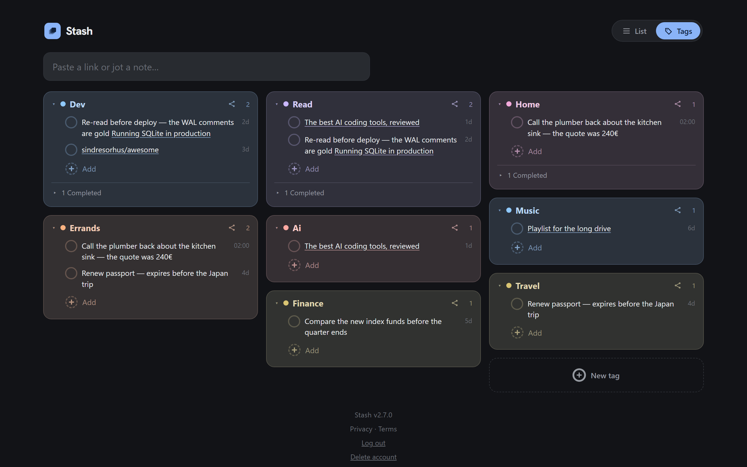 Stash screenshot 3