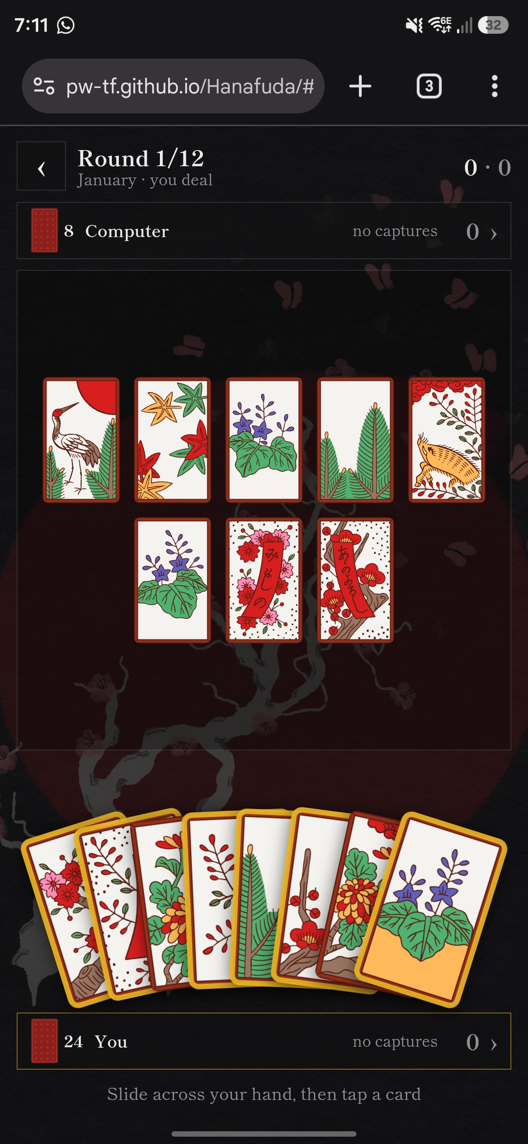 Hanafuda screenshot 1