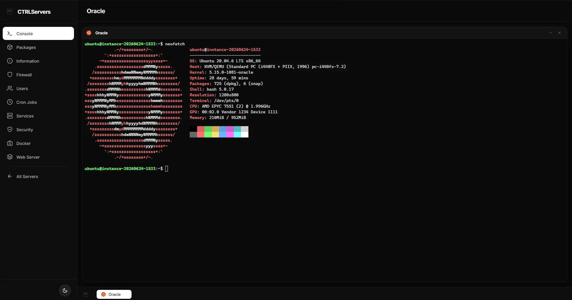 CTRLServers screenshot 1