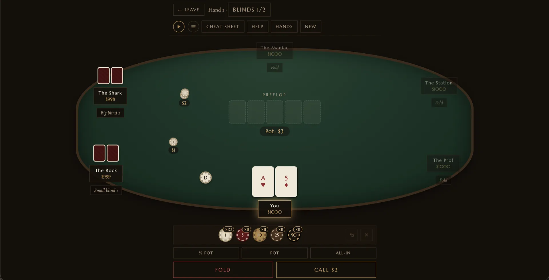 FuaPoker screenshot 1