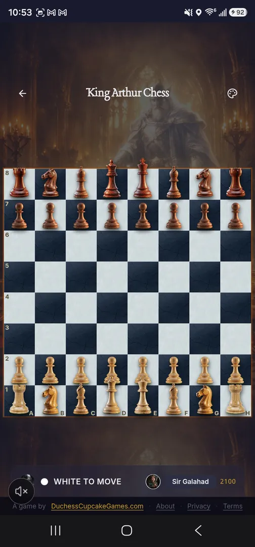 King Arthur Chess screenshot 1