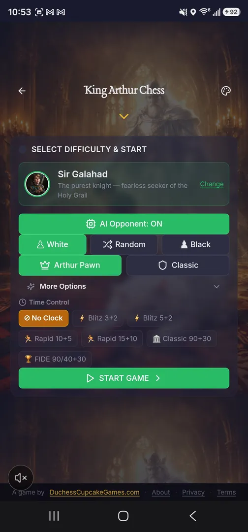 King Arthur Chess screenshot 2