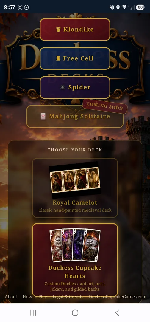 Duchess Decks screenshot 1