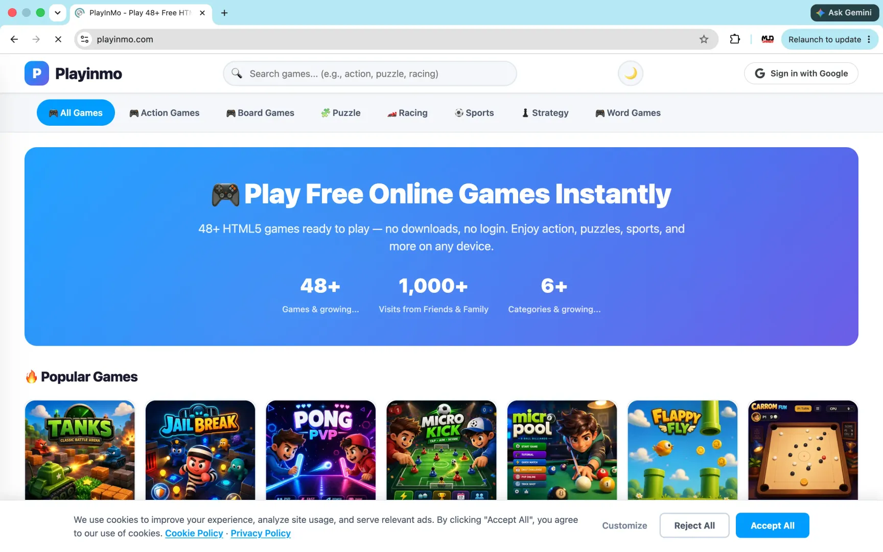 Playinmo screenshot 3