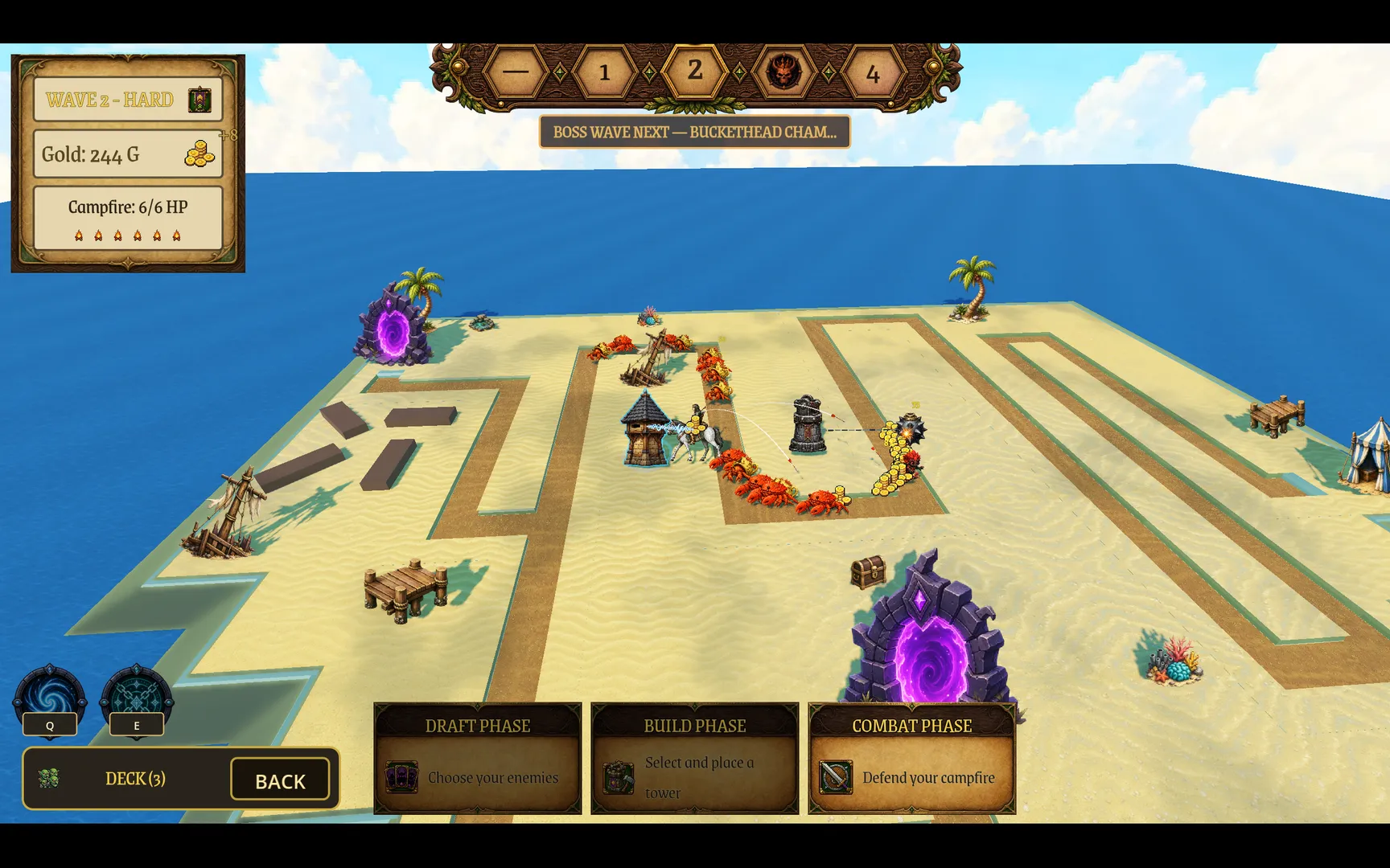 Kingdom TD: Draft Your Demise screenshot 1