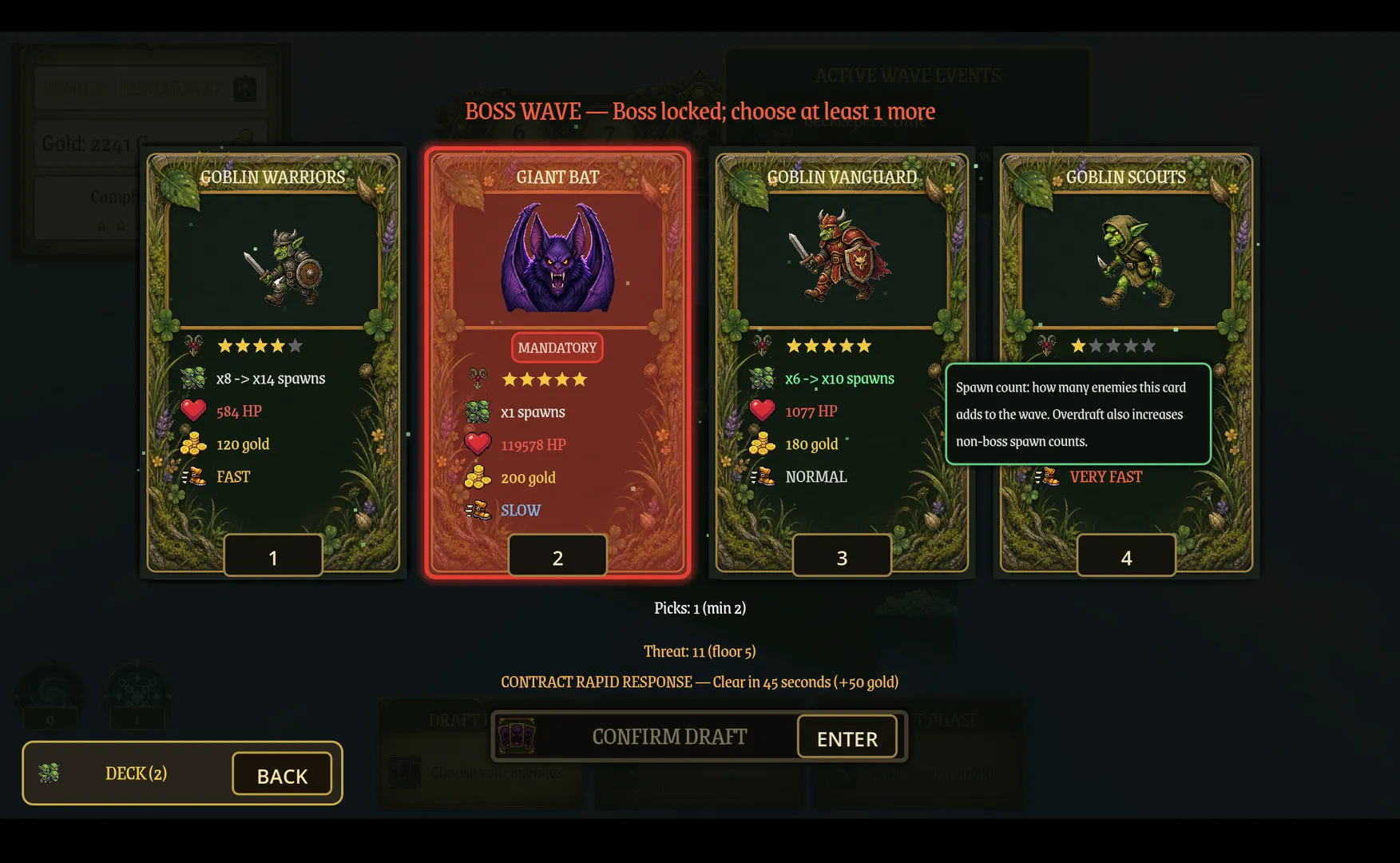 Kingdom TD: Draft Your Demise screenshot 3