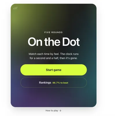 On The Dot
