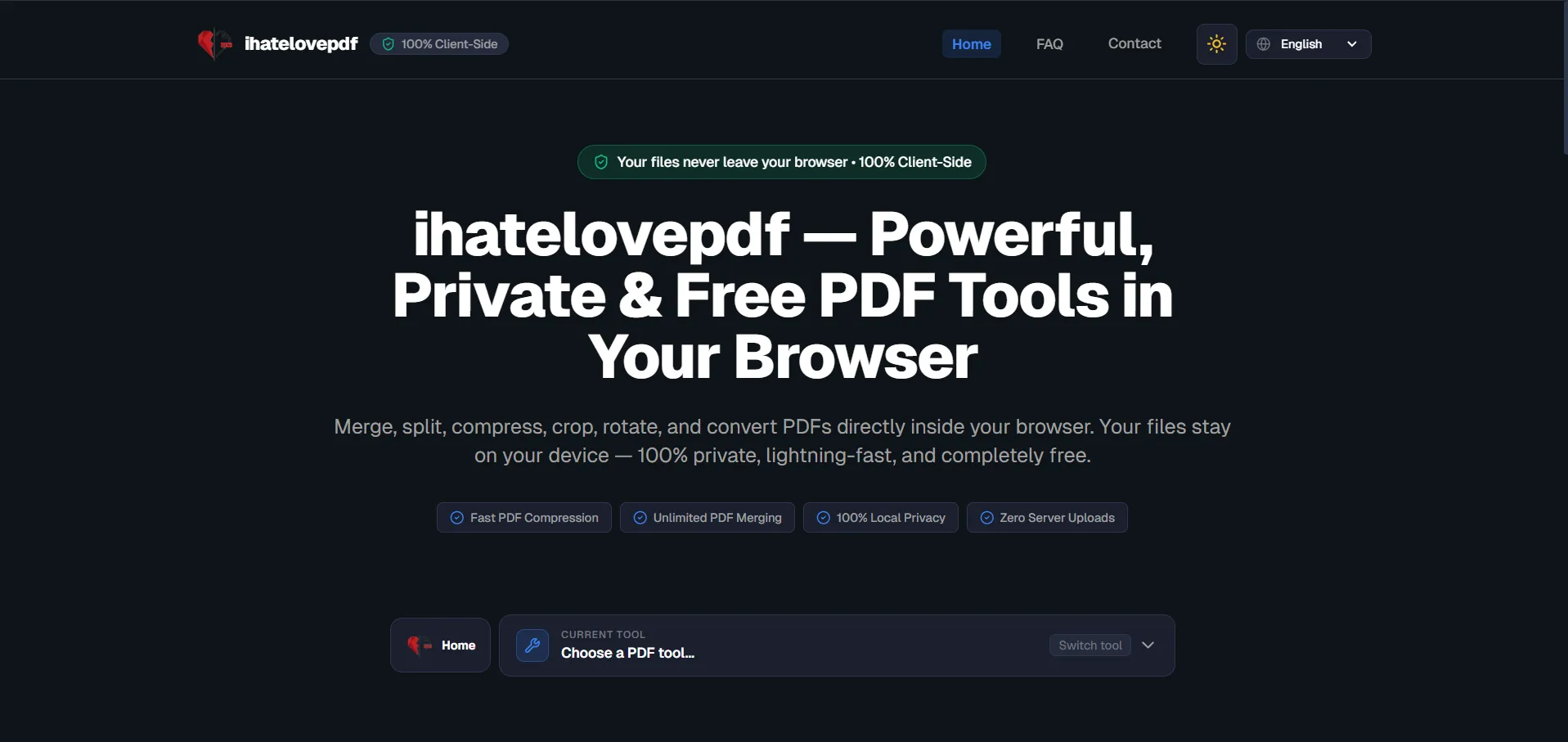 iHateLovePDF screenshot 1