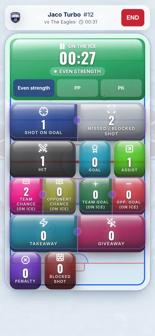 RinkLog screenshot 3
