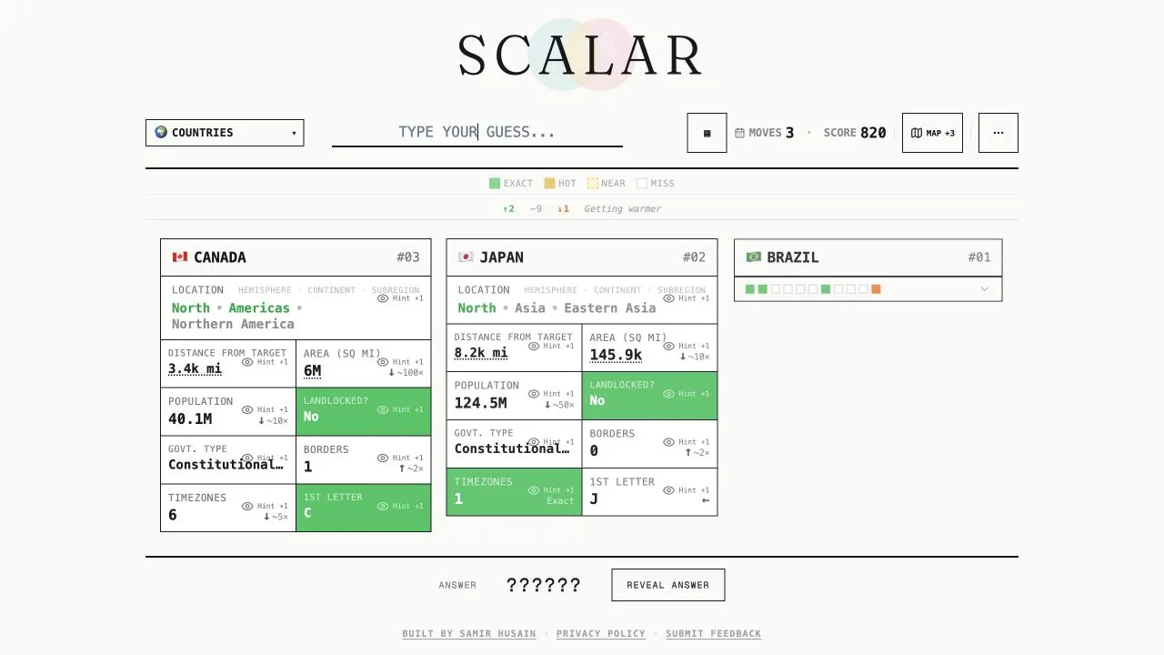 Scalargame screenshot 5