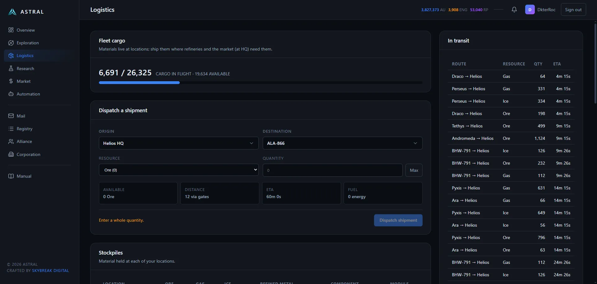 Astral screenshot 1