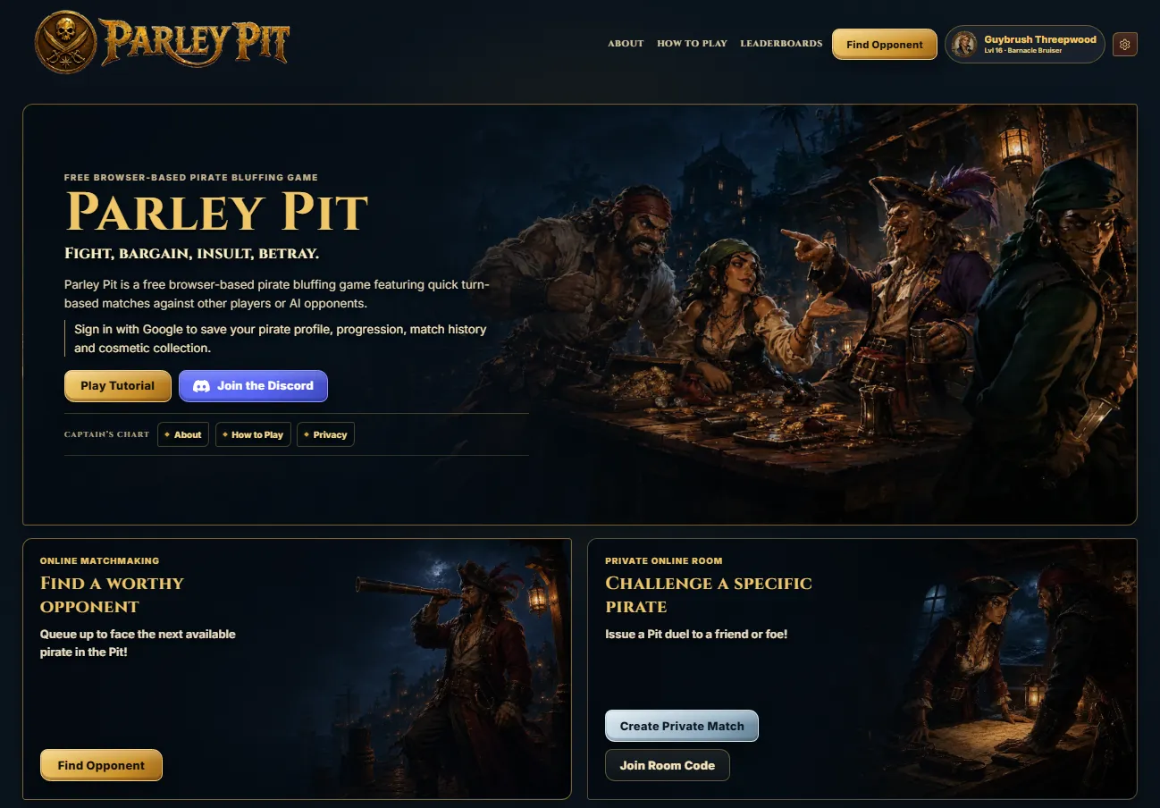 Parley Pit screenshot 1