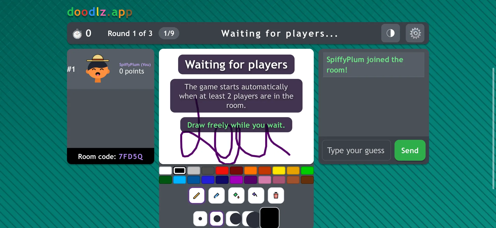 Free online drawing game screenshot 4