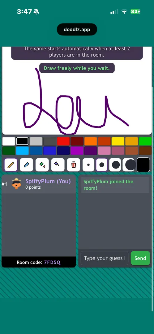 Free online drawing game screenshot 6