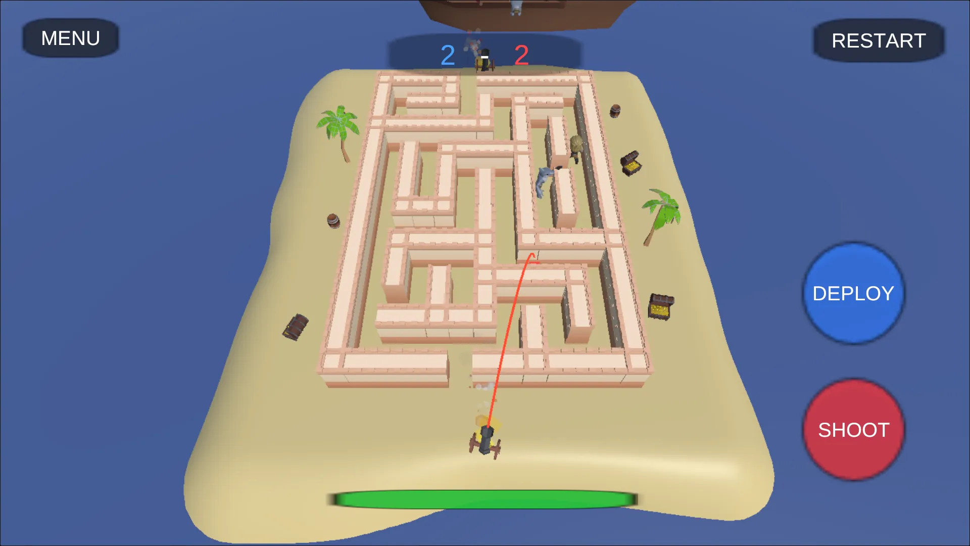 Mazed Isle 3D screenshot 2