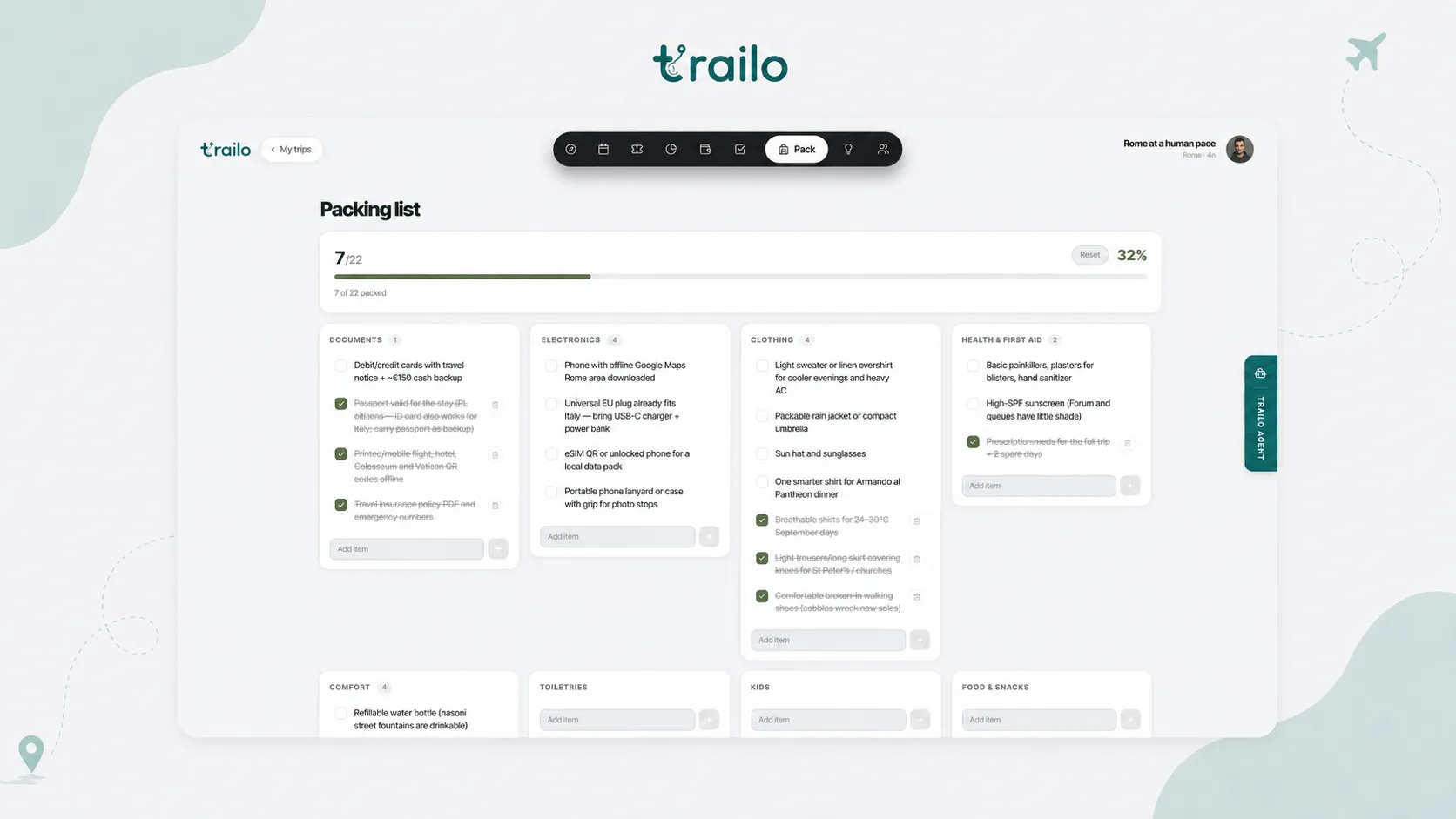 Trailo screenshot 1