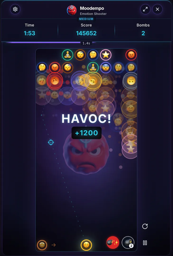 Moodempo: Emotion Shooter screenshot 2