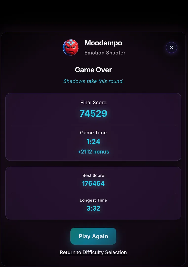 Moodempo: Emotion Shooter screenshot 5