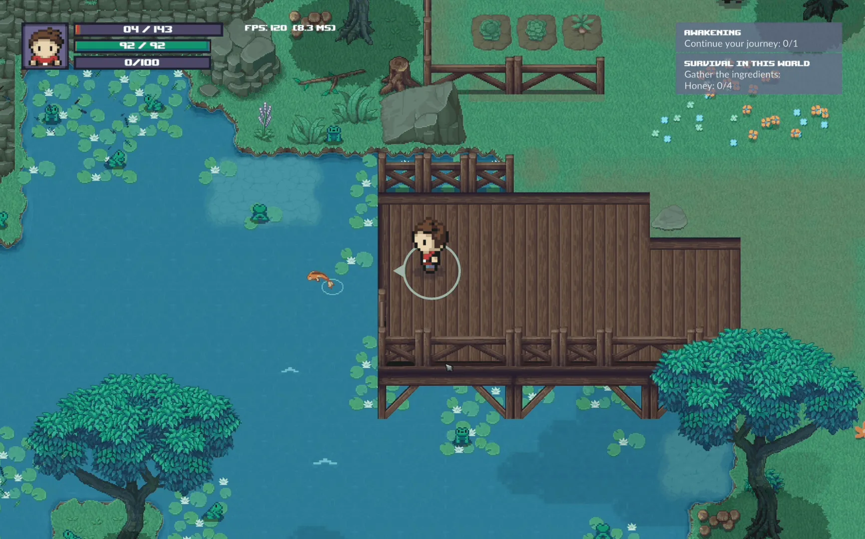 Astoria: Faber Exitii pixel RPG screenshot 2