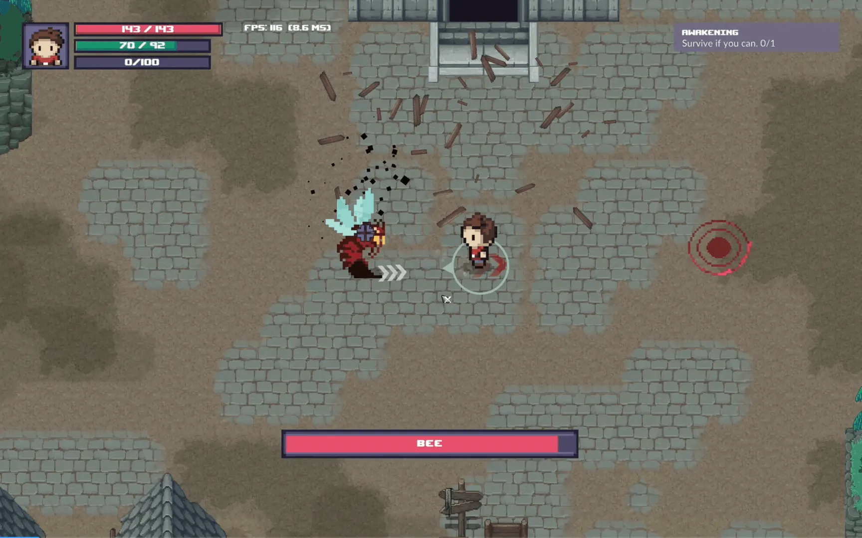 Astoria: Faber Exitii pixel RPG screenshot 5