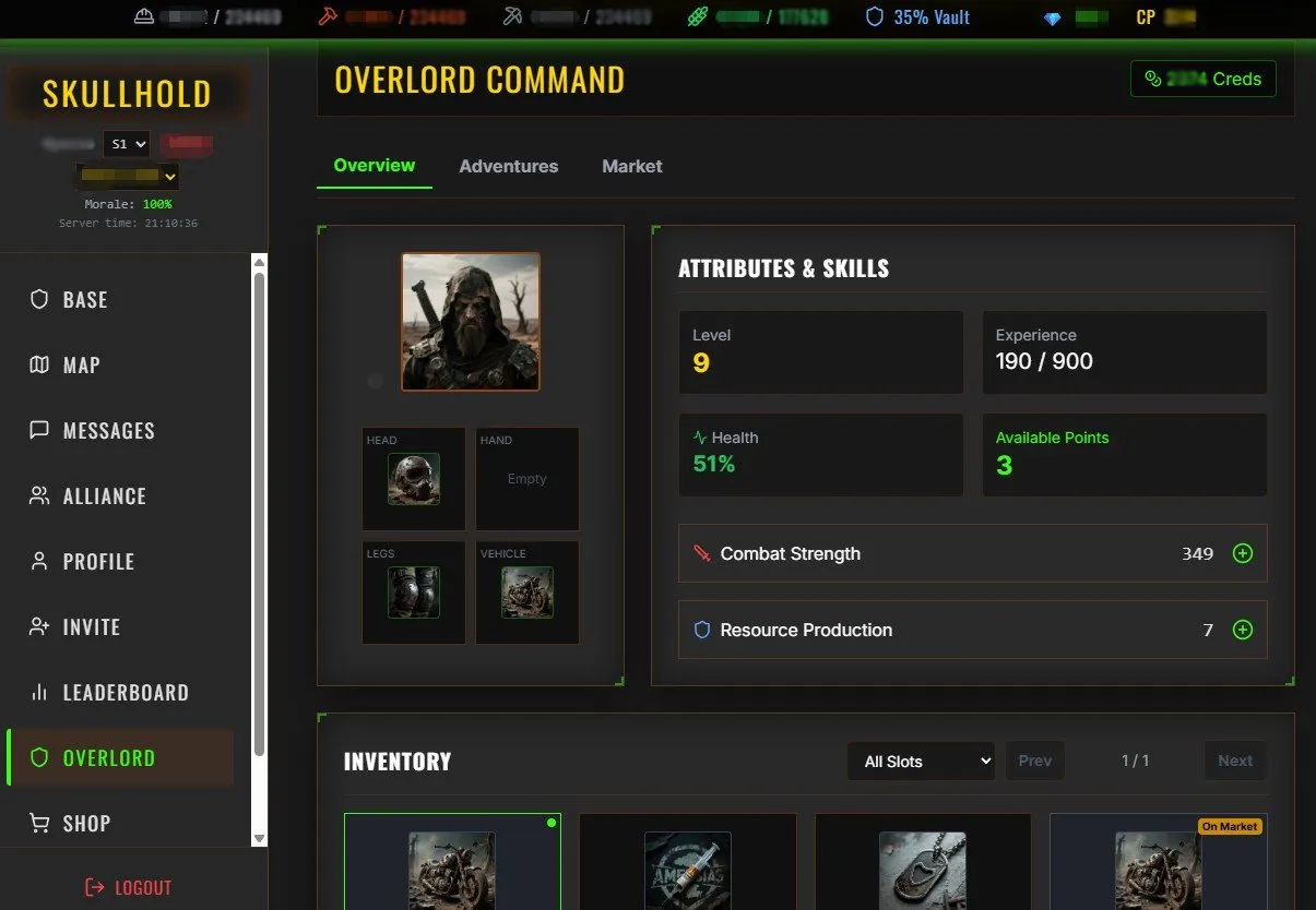 Skullhold screenshot 1