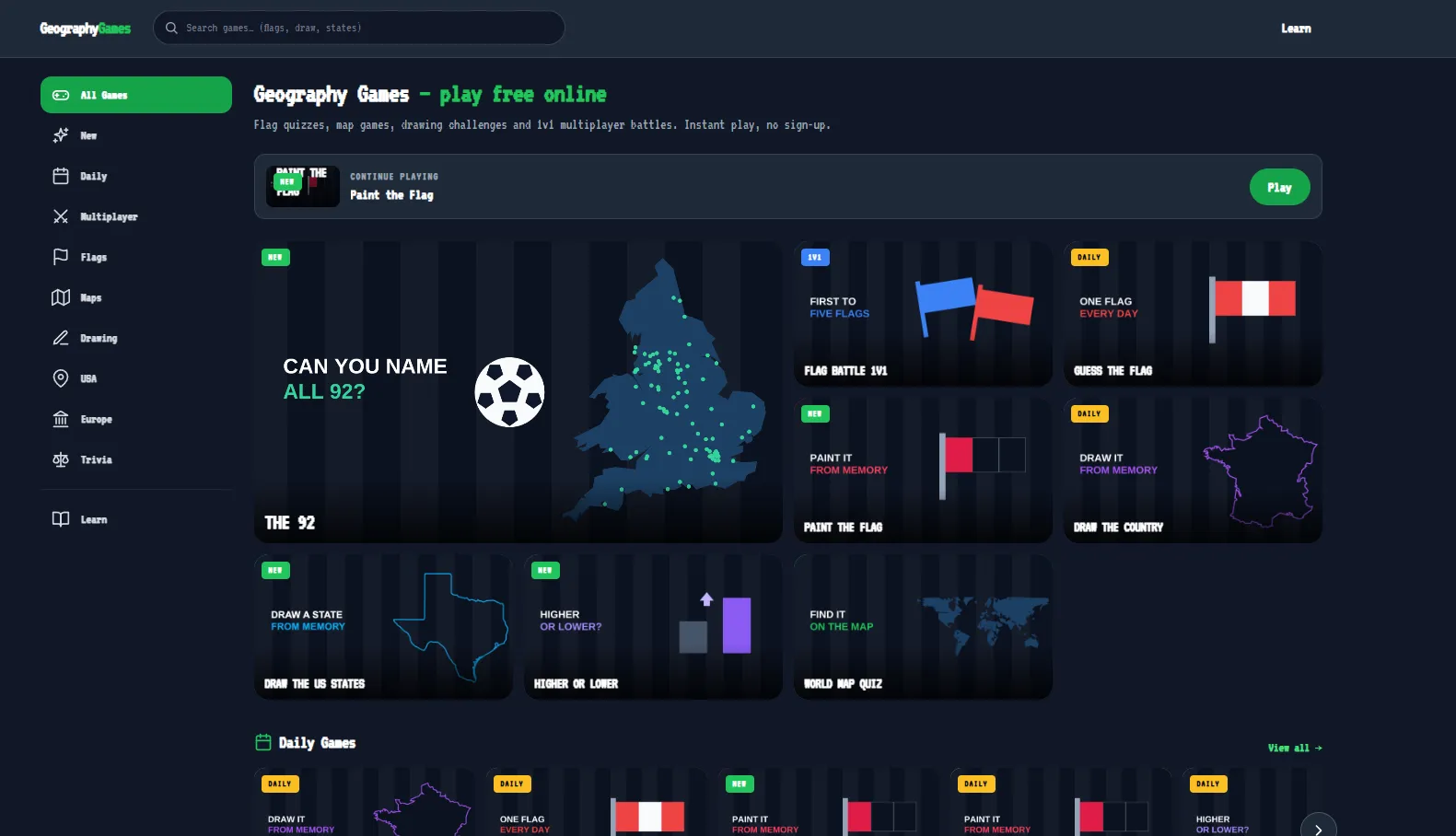 Geography Games screenshot 1