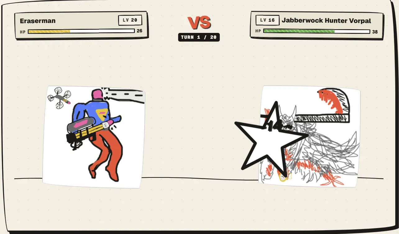 Drawn to Battle screenshot 1