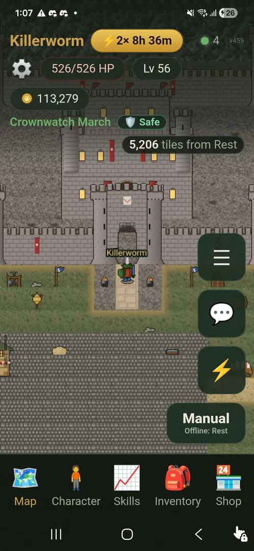 Wanderer screenshot 2