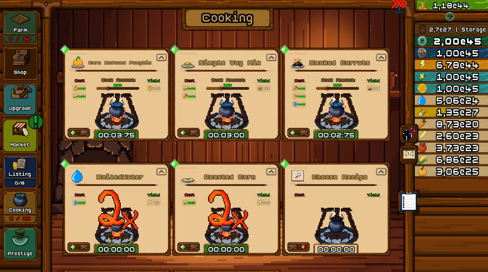 Marketfield Idle screenshot 1