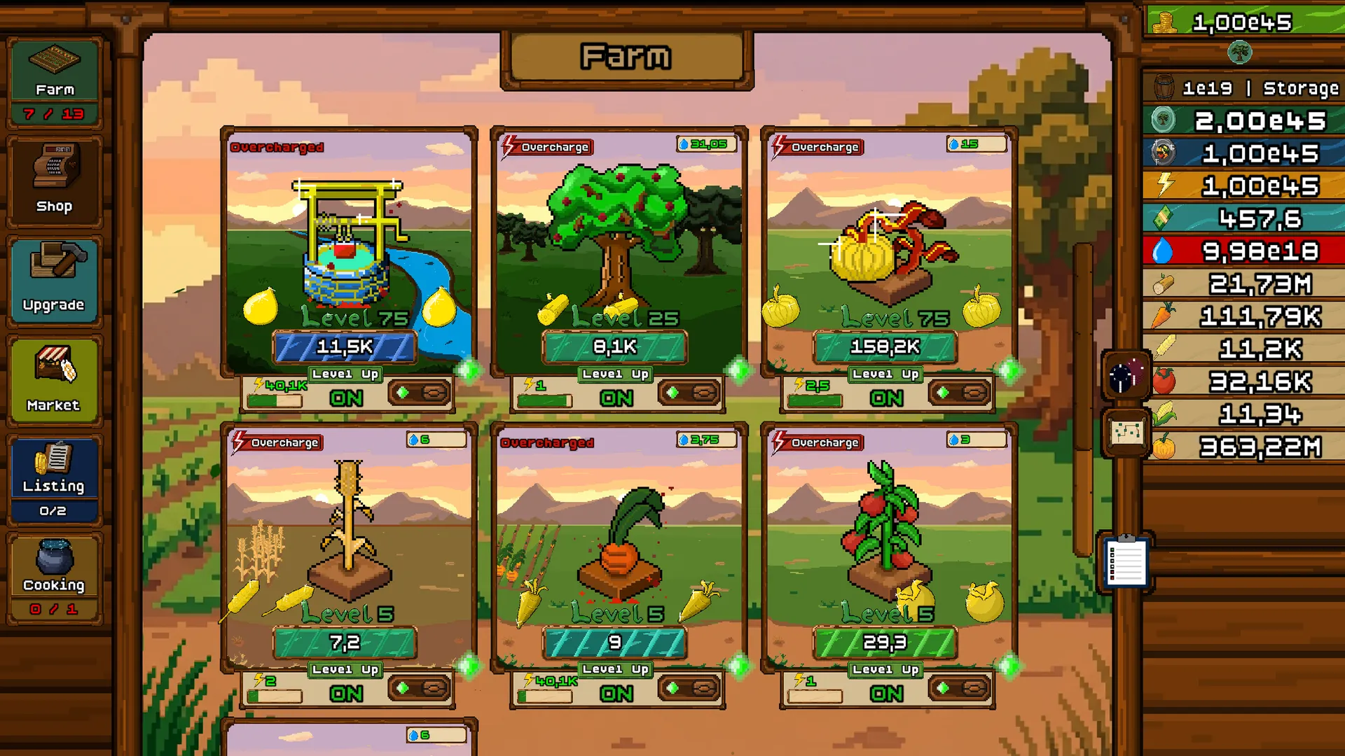 Marketfield Idle screenshot 4
