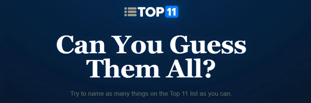 Top 11 - A Popularity Game