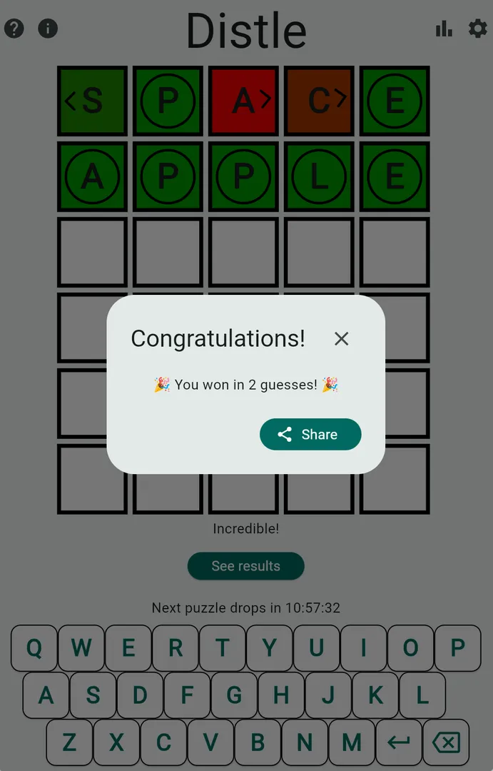 Distle screenshot 4