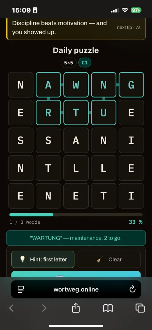 Wortweg screenshot 5