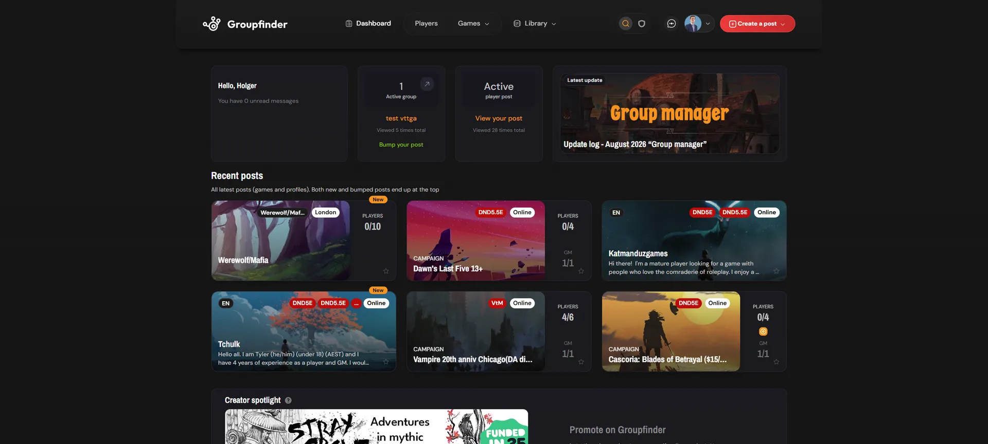 Groupfinder screenshot 4