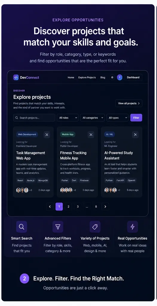 DevConnect - Build together screenshot 1