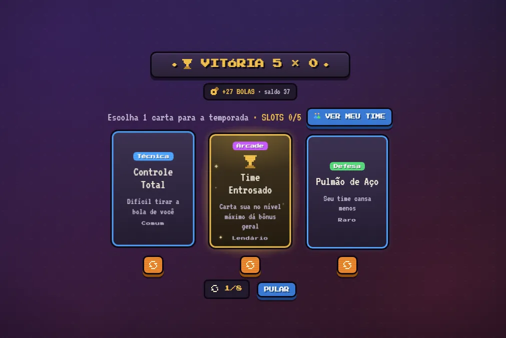 Joga Bonito - Soccer Roguelite screenshot 2
