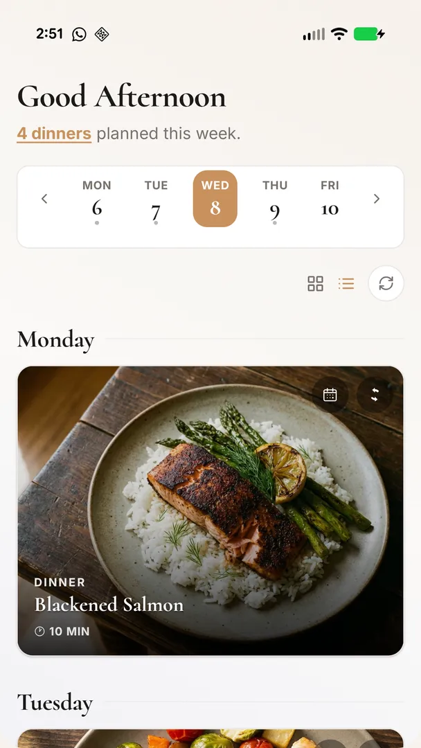 rootd Weekly Meal Plan and Prep screenshot 1