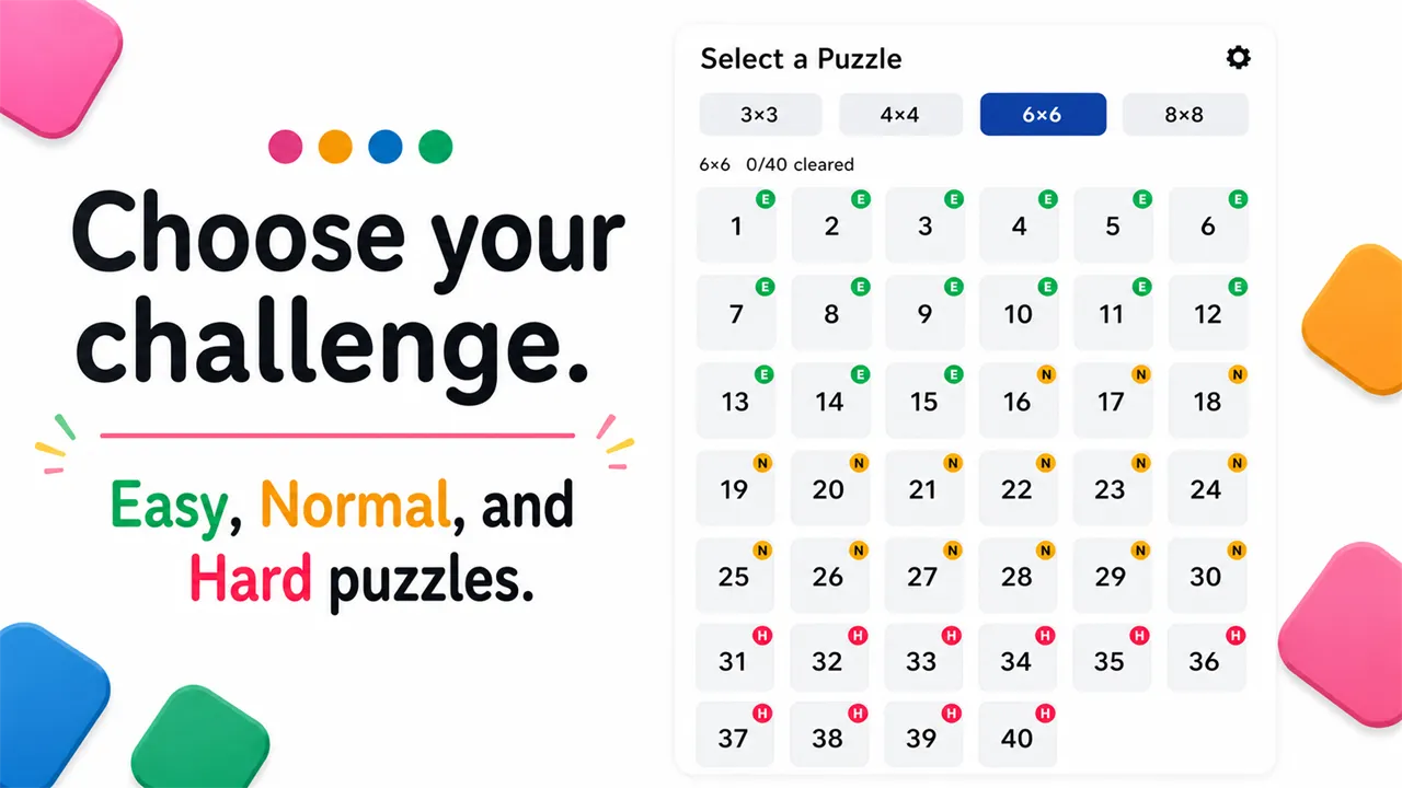 Paletta: Color Logic Puzzle screenshot 3