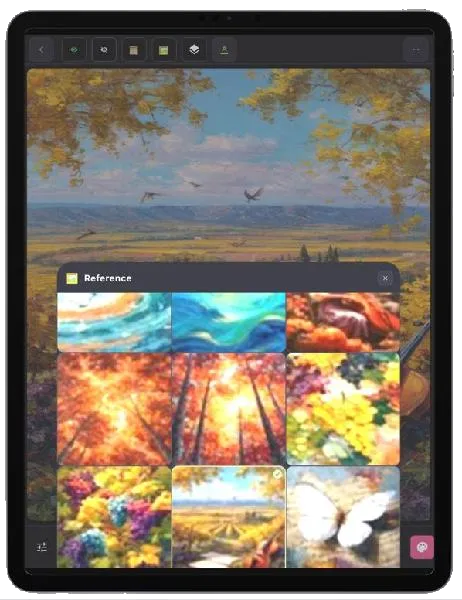 Oleosa- Oil Painting Studio screenshot 1