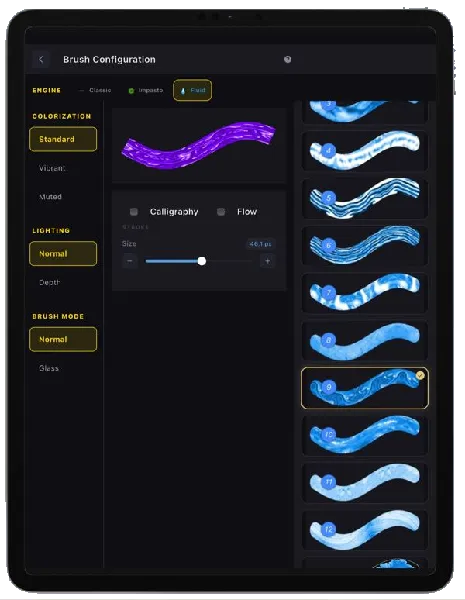 Oleosa- Oil Painting Studio screenshot 3