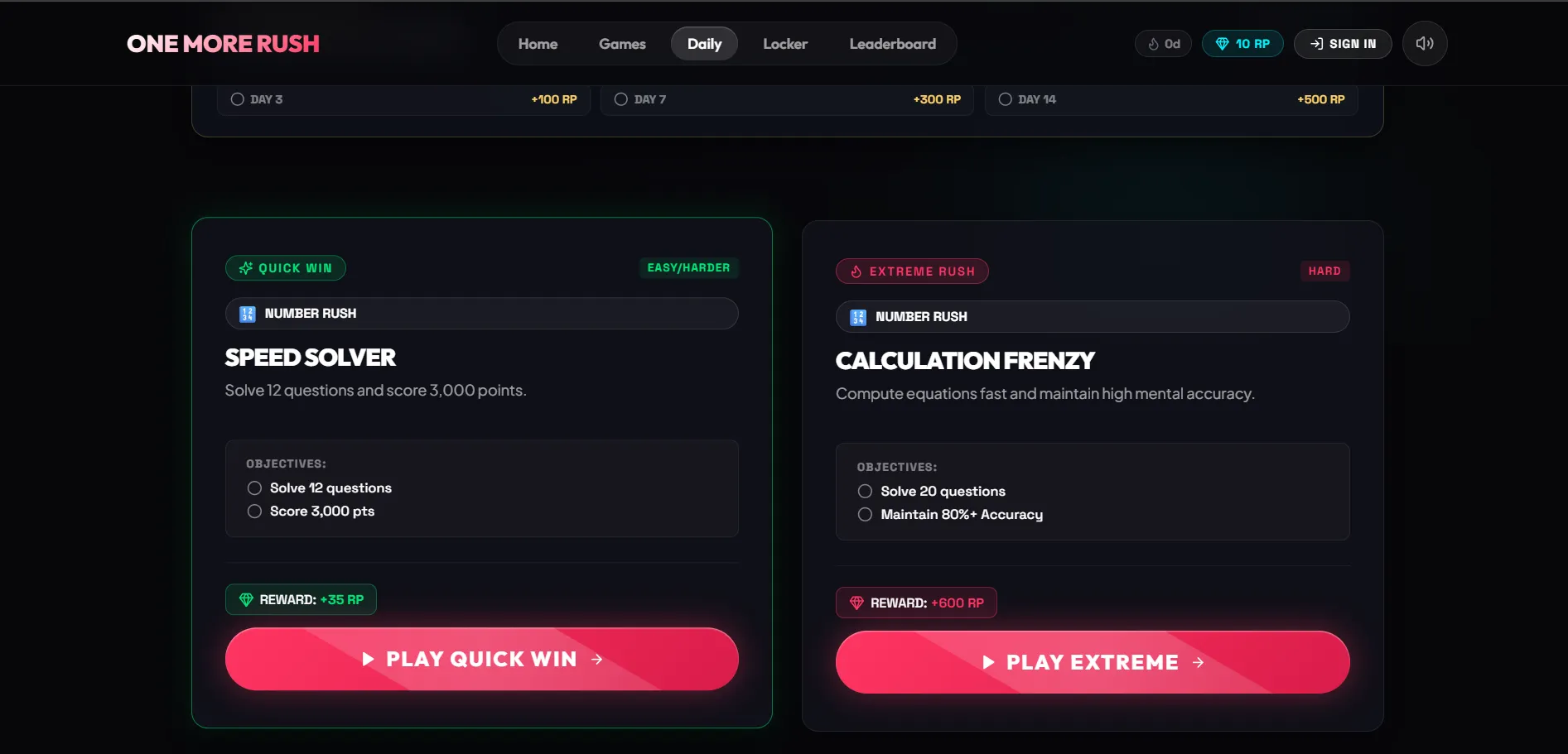 One-More-Rush screenshot 2