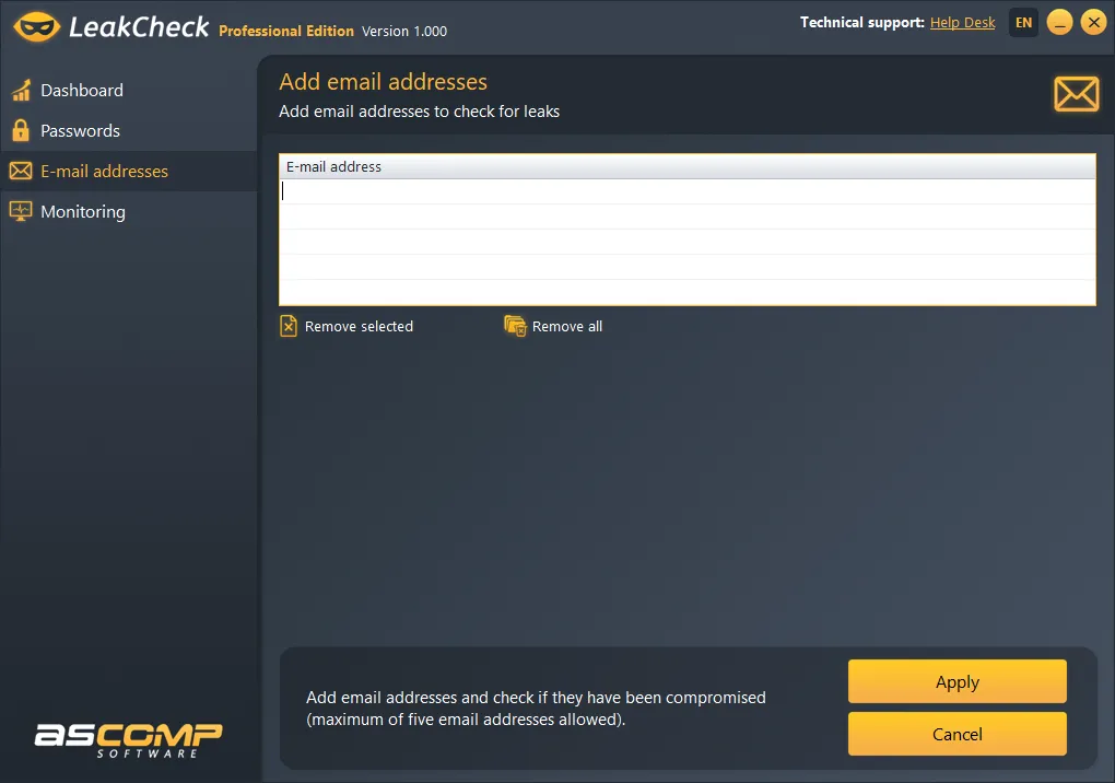 LeakCheck screenshot 6