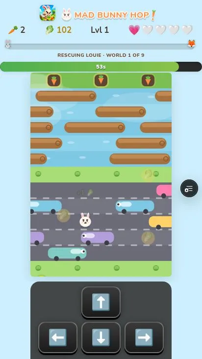 Mad Bunny Hop screenshot 2