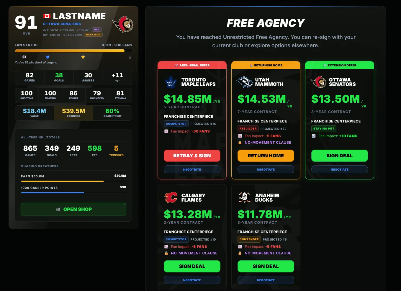 Blue Chip Prospect screenshot 5