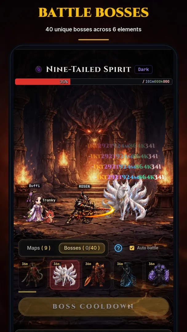 Mimic2 - Idle MMORPG screenshot 1